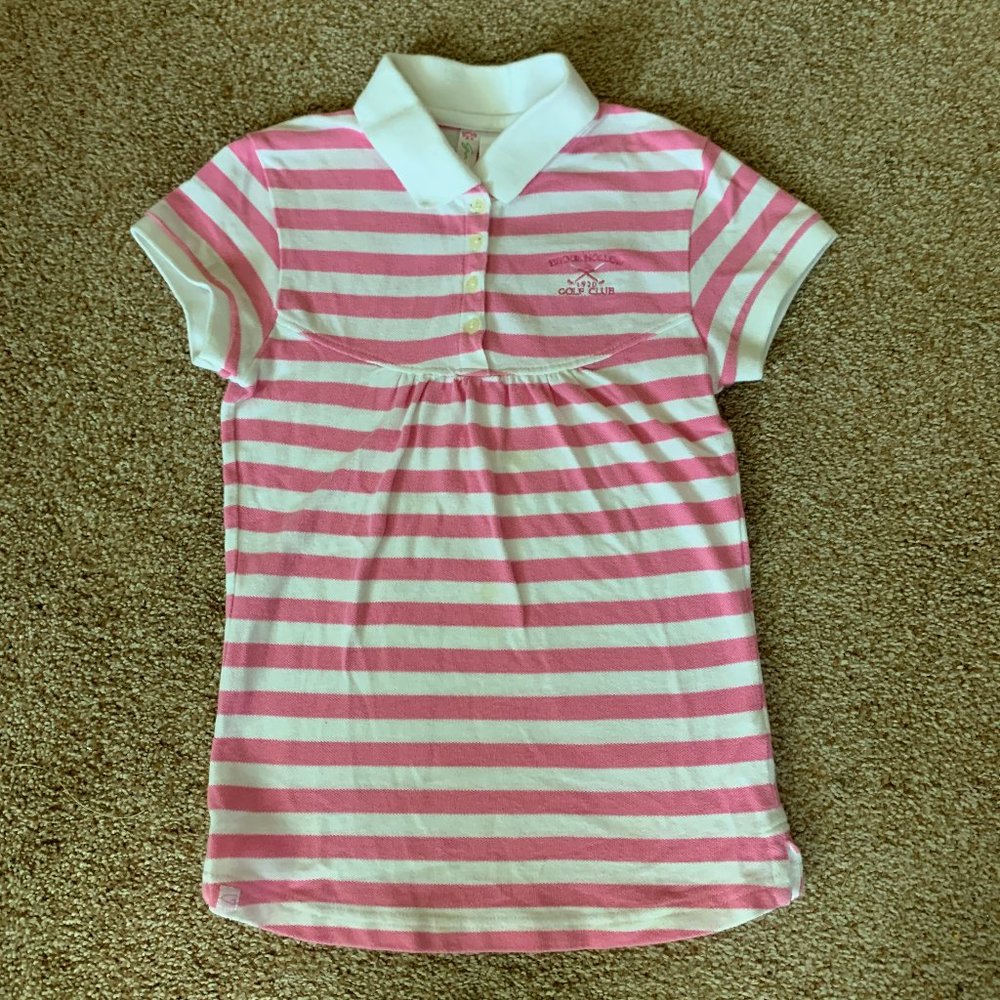 Garb Girl striped short sleeve top 7-8
